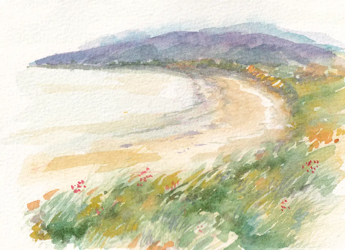 Watercolour painting